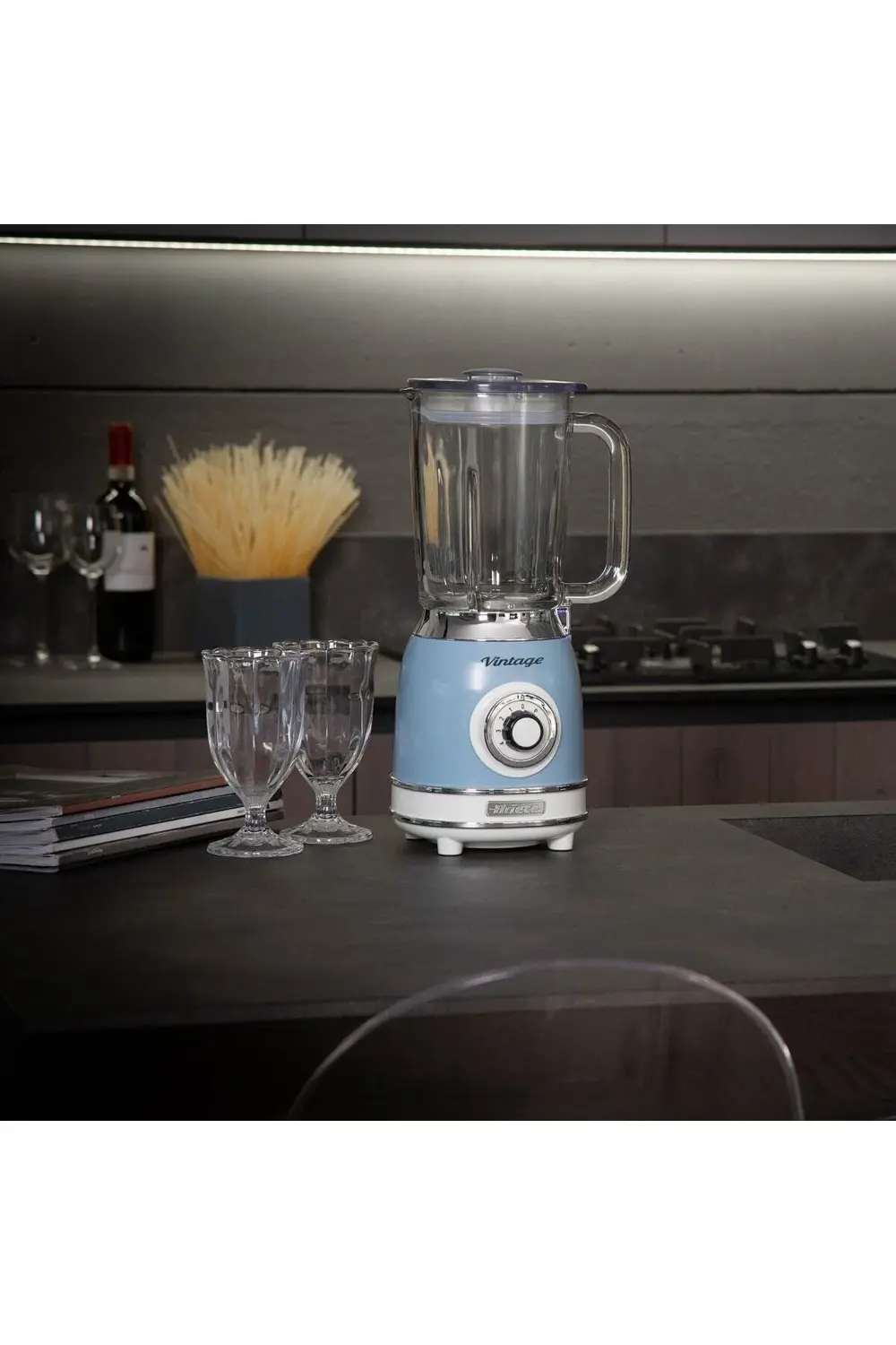 Ariete Vintage Cam Blender Mavi 1000W