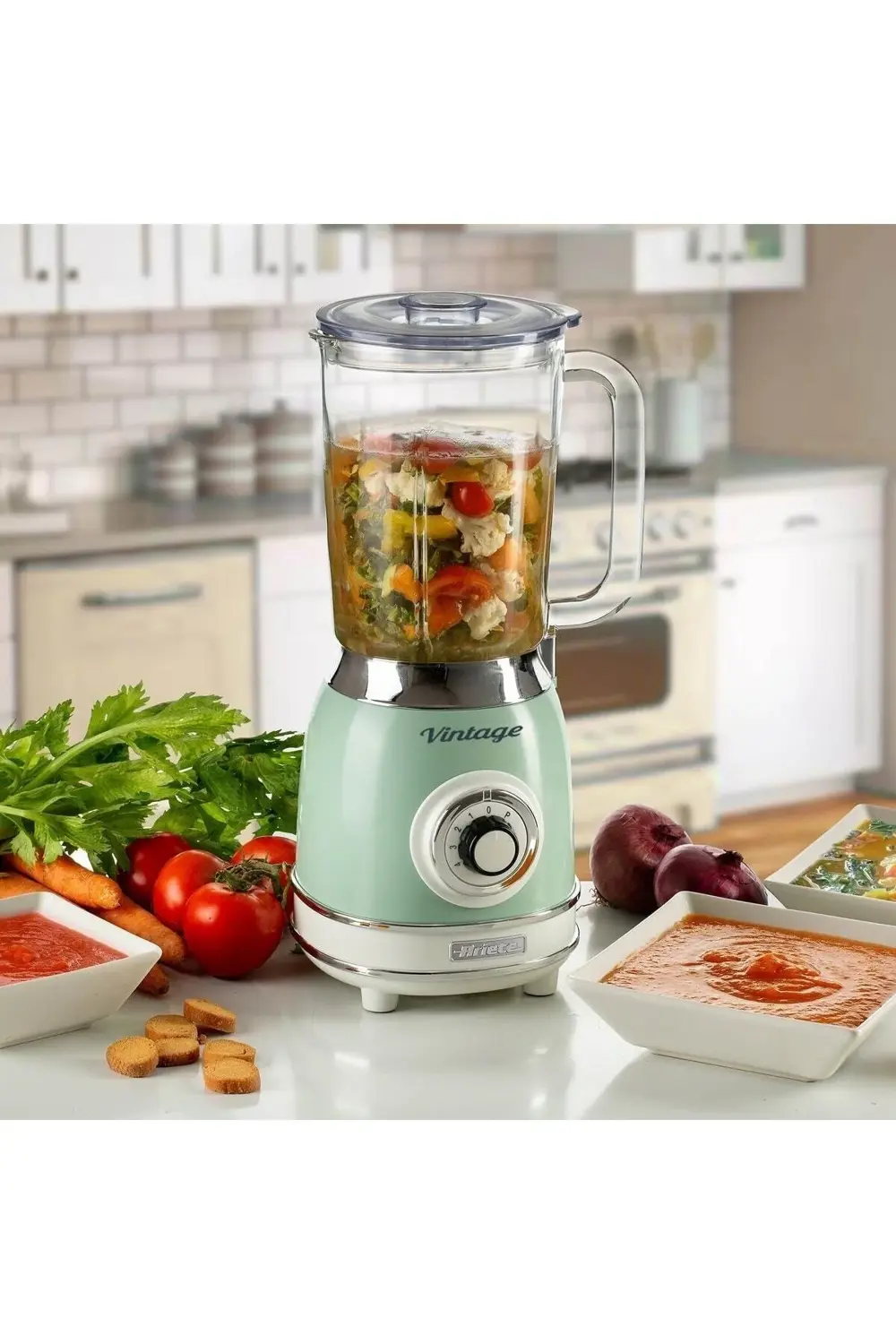 Ariete Vintage Cam Blender Yeşil 1000W