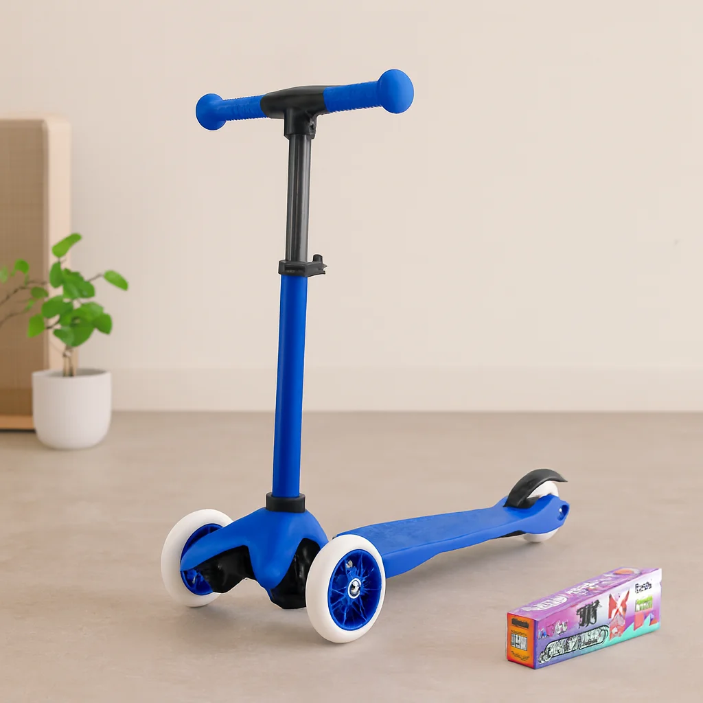 Vintage Çocuk Scooter - Ayarlı 55–71 cm, 40 kg Taşıma Vintage Çocuk Scooter - Ayarlı 55–71 cm, 40 kg Taşıma