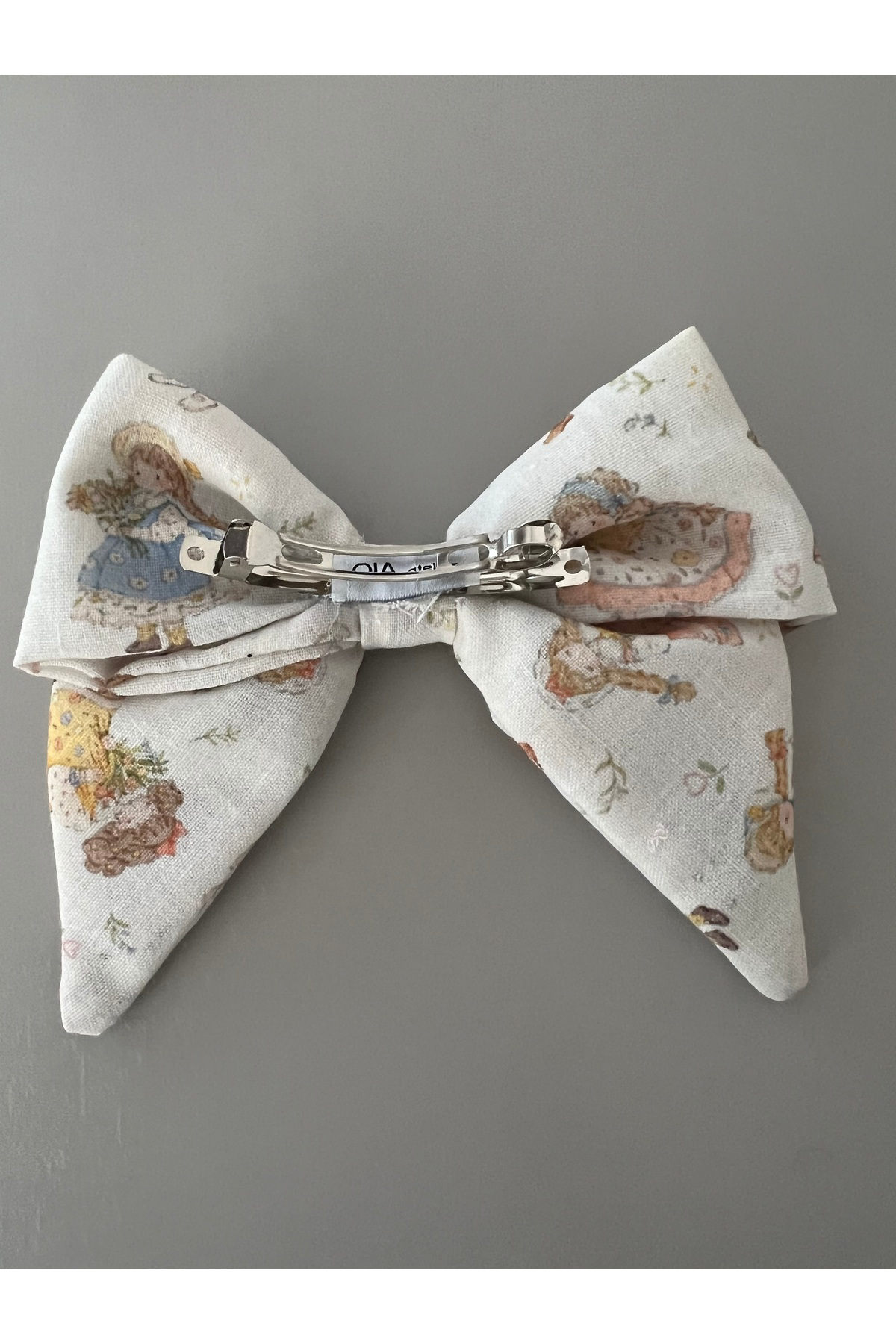 Vintage Desen Çocuk Toka Otomatik Fiyonk Toka