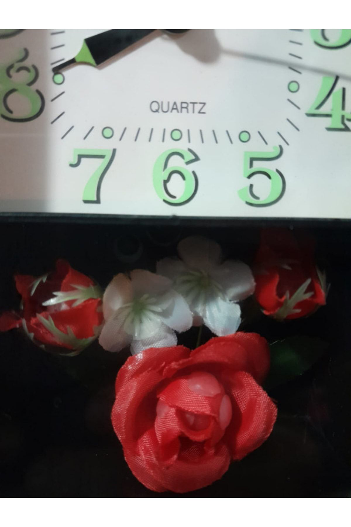 Quartz Vintage Fotoğraf Çerçeveli Ouartz Masa Saati