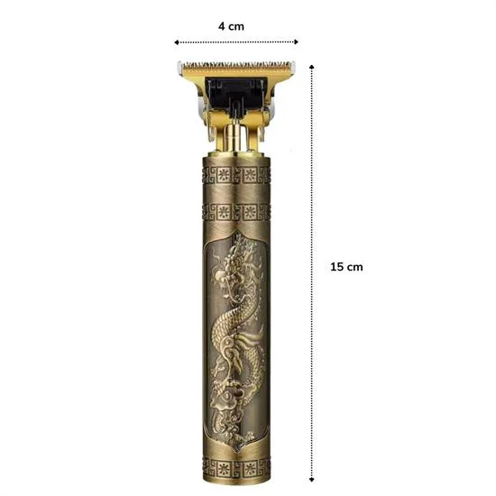Vintage Görünümlü Güçlü 4 Farklı Başlıklı USB ŞarjlI Manuel Tıraş Makinası Vintage Görünümlü Güçlü 4 Farklı Başlıklı USB ŞarjlI Manuel Tıraş Makinası