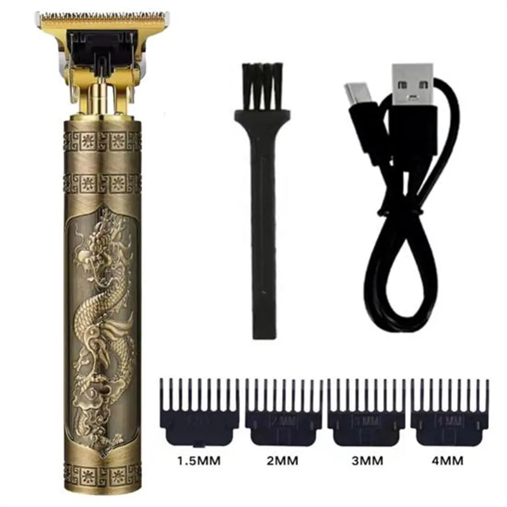 Vintage Görünümlü Güçlü 4 Farklı Başlıklı USB ŞarjlI Manuel Tıraş Vintage Görünümlü Güçlü 4 Farklı Başlıklı USB ŞarjlI Manuel Tıraş