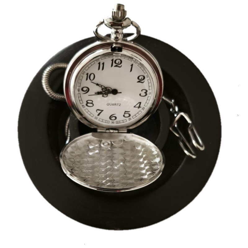 Stillove Vintage Gümüş Köstekli Zincirli Cep Saati Sl9798