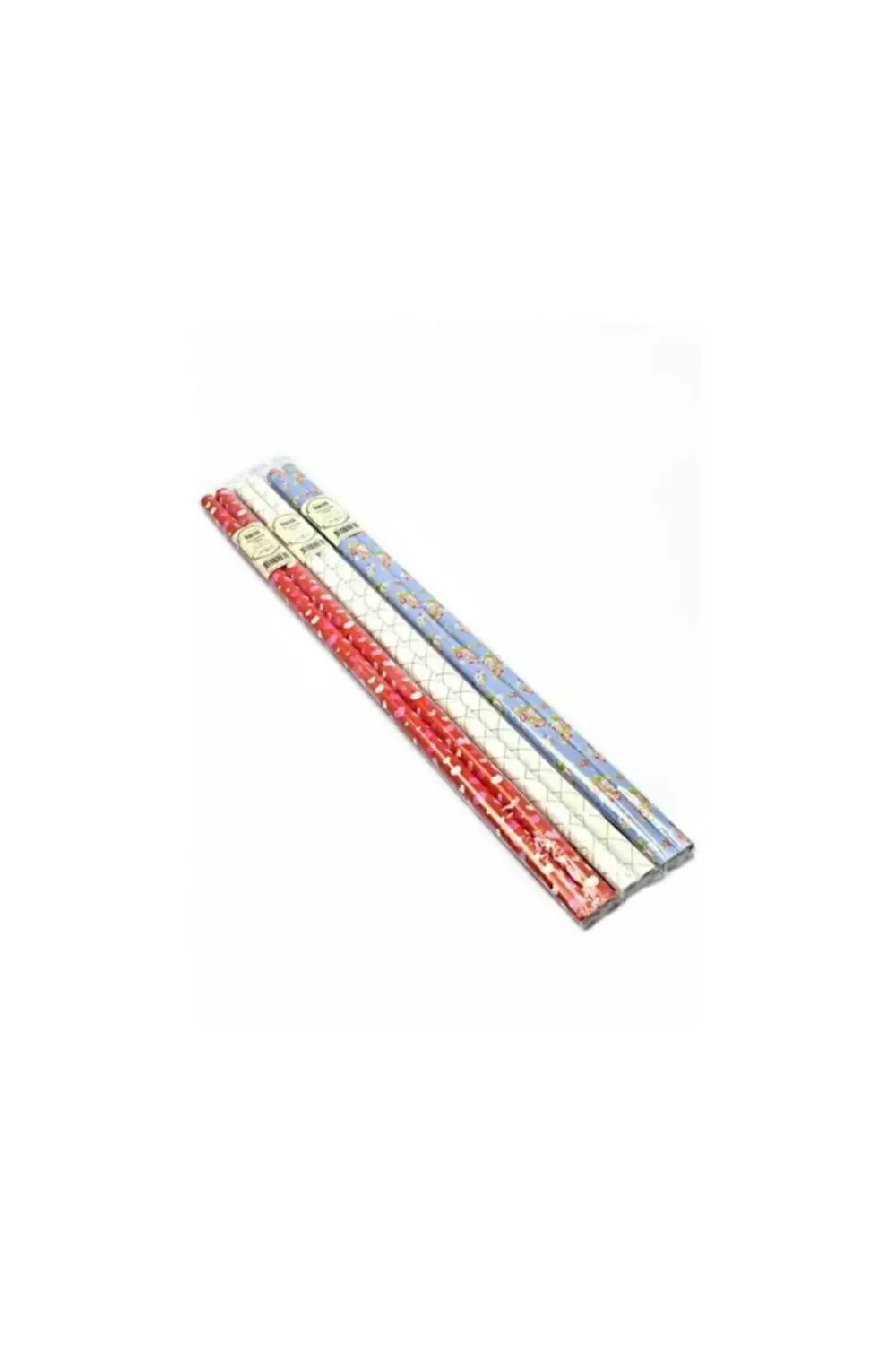 Vintage Label Hediye Paket Kağıdı Premium 2'li