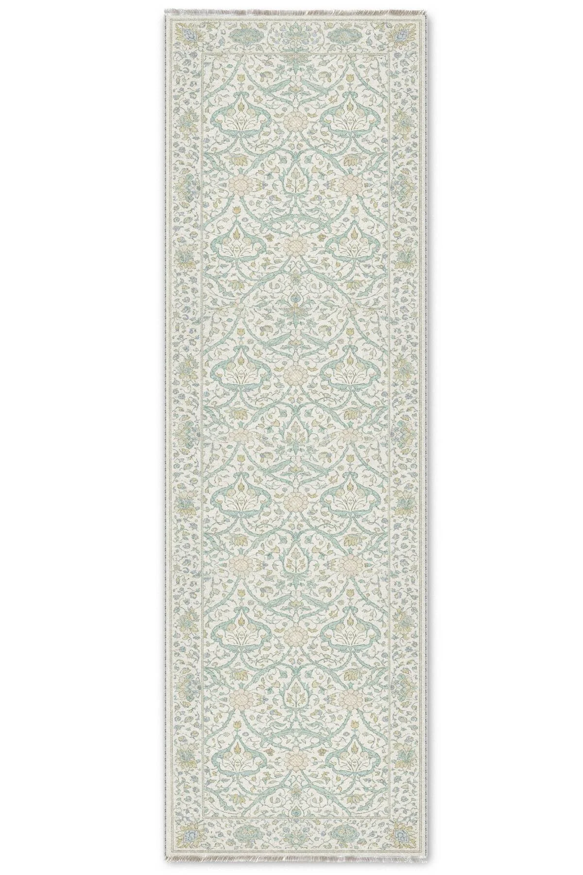 Vintage Mint Yeşili Bej Şönil Halı Kilim Yolluk Kaymaz Yıkanabilir Salon Mutfak Koridor Vintage Mint Yeşili Bej Şönil Halı Kilim Yolluk Kaymaz Yıkanabilir Salon Mutfak Koridor