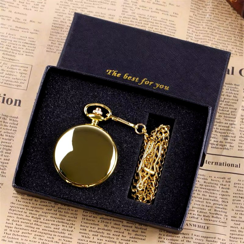 Stillove Vintage Özel Kutulu Köstekli Cep Saati Sl9972