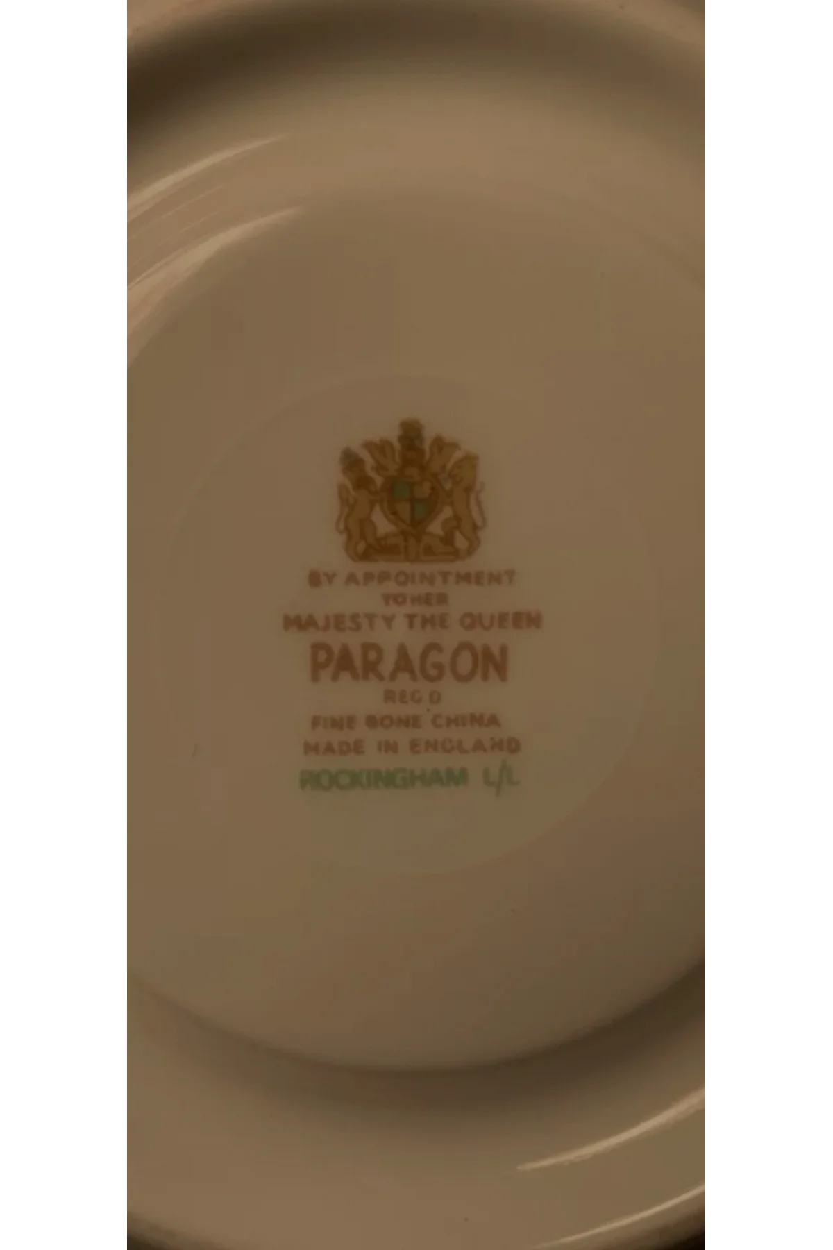 Vintage Paragon Ingiliz Antika Çay Fincanı