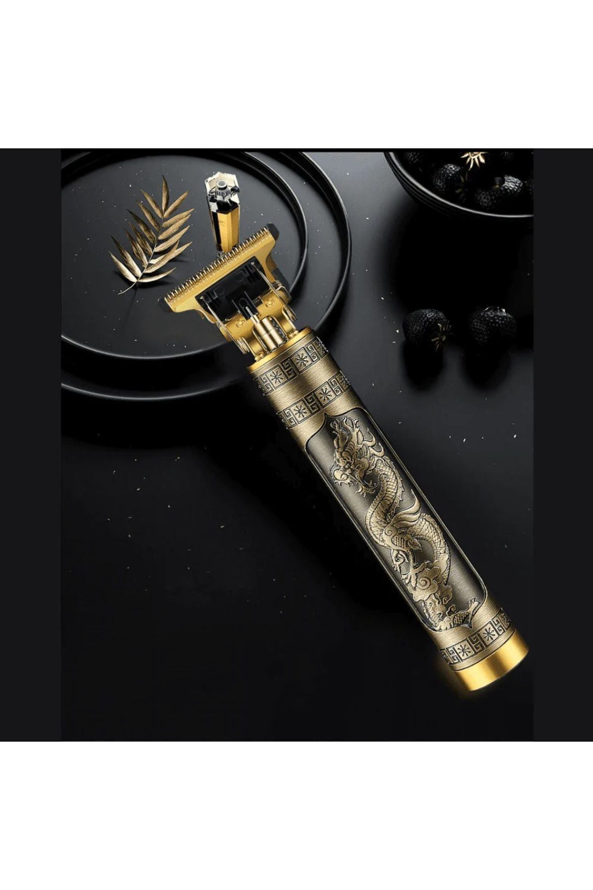 Vintage Pofesyonel Şarjlı Çok Fonksiyonlu Traş Saç Sakal Vücut Ku