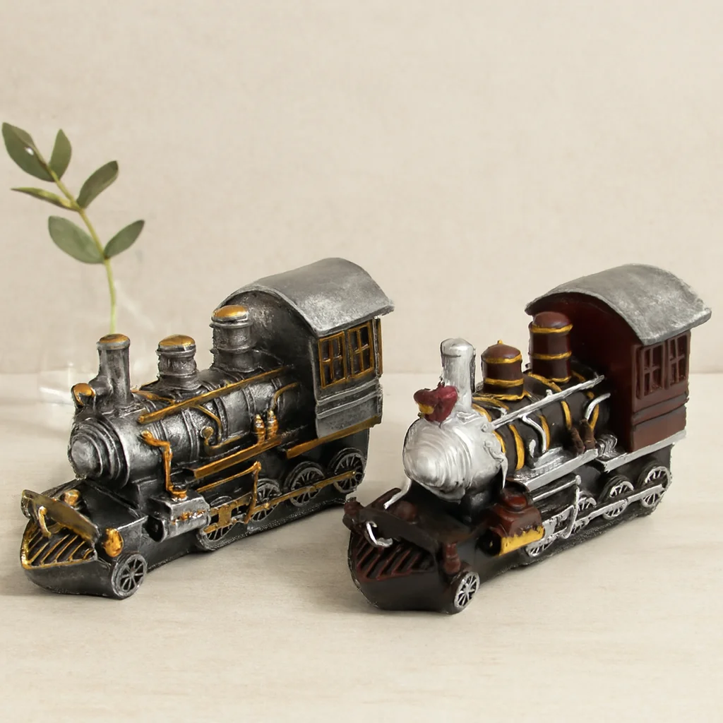 Vintage Tren Biblo Kumbara Reçine 20x12x8 cm Fiyatı, Yorumları ve Özellikleri