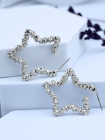 VİNTAGE YILDIZ HALKA KÜPE-KÜPE39 VİNTAGE YILDIZ HALKA KÜPE-KÜPE39