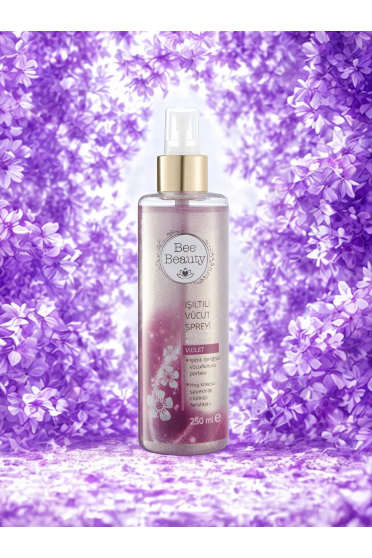 Violet Işıltılı Vücut Spreyi 250 ml Violet Işıltılı Vücut Spreyi 250 ml
