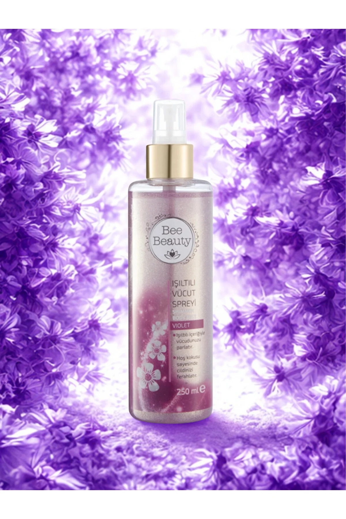 Violet Işıltılı Vücut Spreyi 250 ml Violet Işıltılı Vücut Spreyi 250 ml