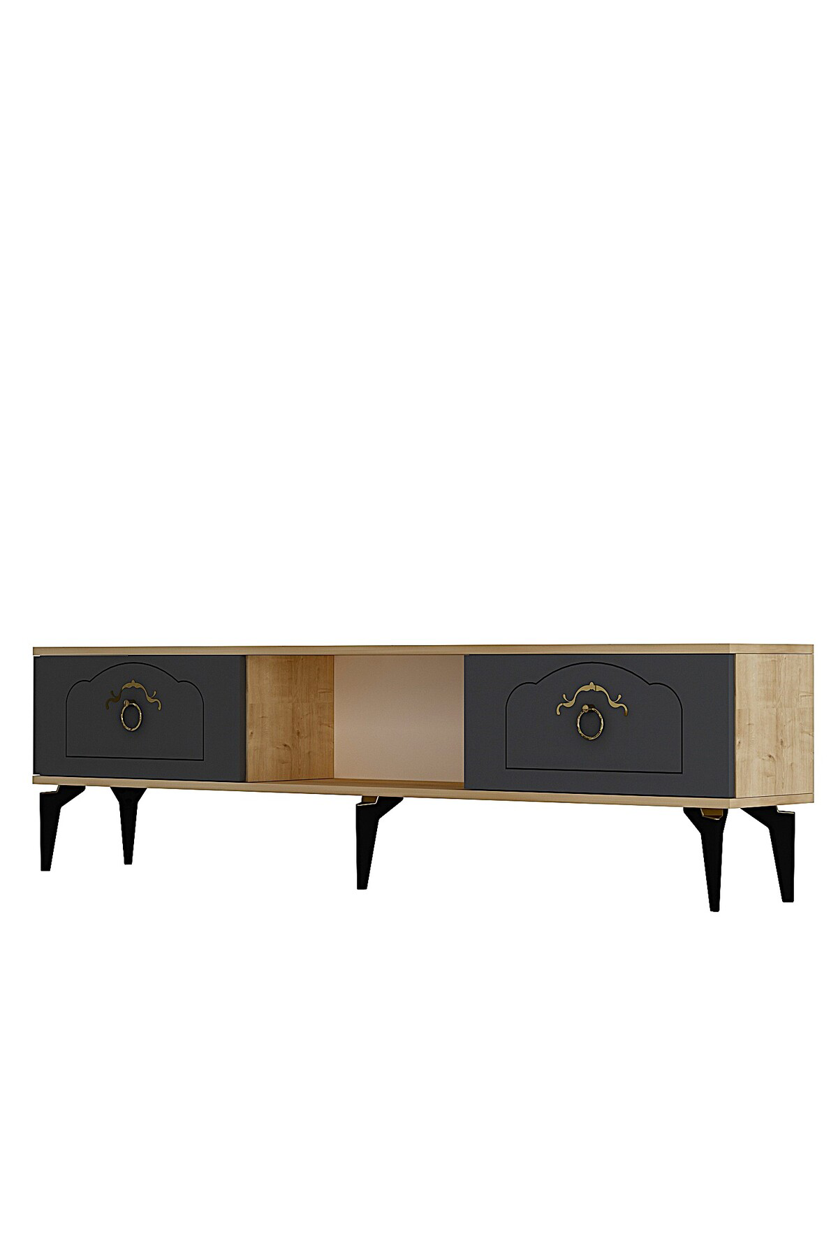 Cantek Dizayn Violetct Tv Sehpasi Safirmeşe-Antrasit