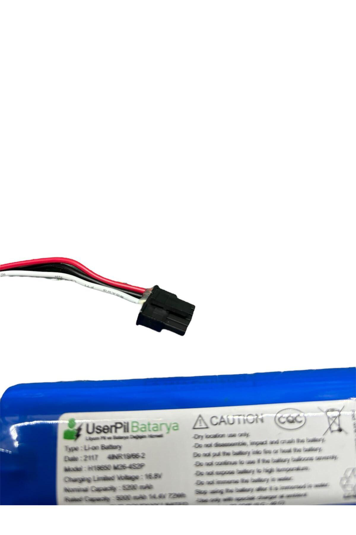 Home Viomi V3 Orjinal14.4V 5000 Mah Robot Süpürge Bataryası