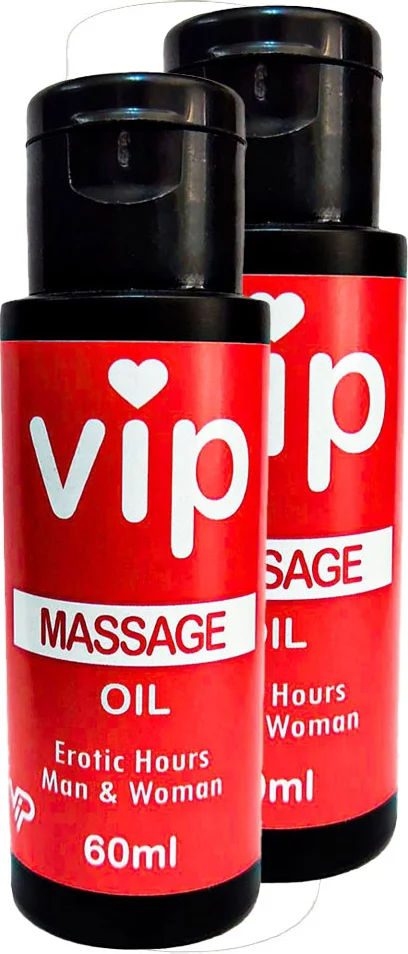 VIP Erotic Massage Oil - Çiftler İçin Aşk ve Tutku Yağı (2'li Set, 60 ml) Fiyatı, Yorumları ve Özellikleri
