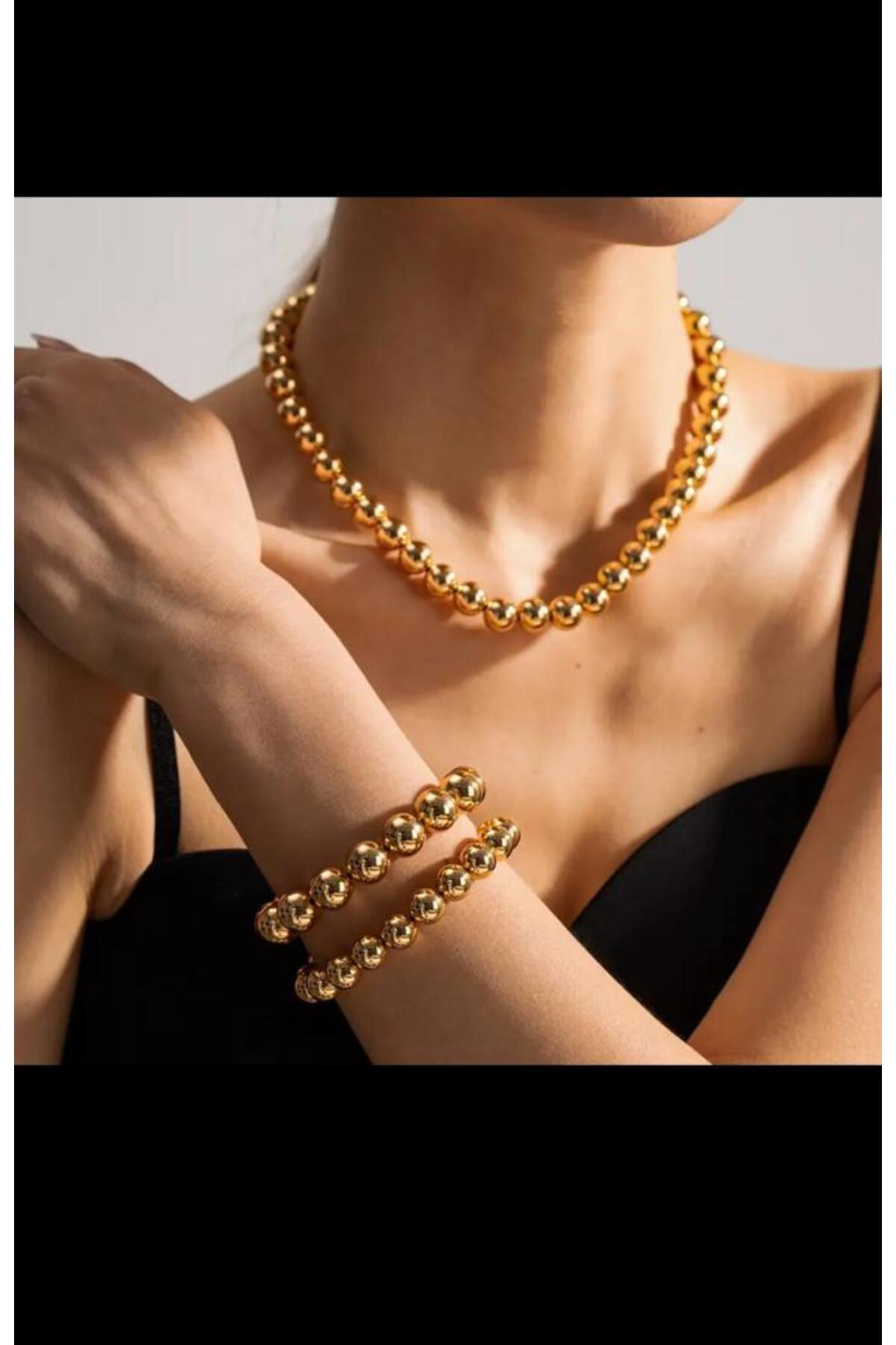 Arescollection Vip Seri Çelik Kararmaz Asansörlü İnci Bileklik