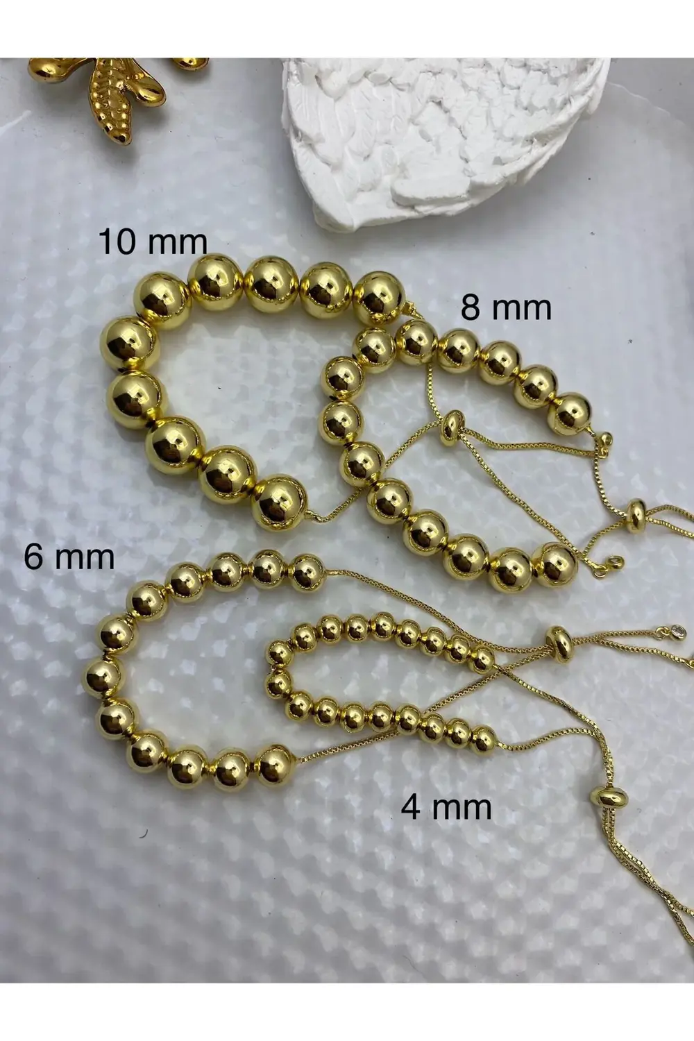 Arescollection Vip Seri Çelik Kararmaz Asansörlü İnci Bileklik