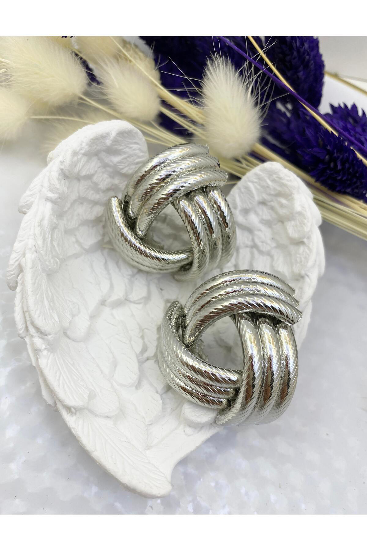 Arescollection Vip Seri Trend Kadın Kararmaz Küpe