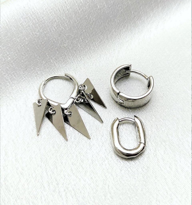 VİP SERİ ÜÇGEN SALLANTILI SHAKİRA 3 ADET KÜPE-VİPKÜ65