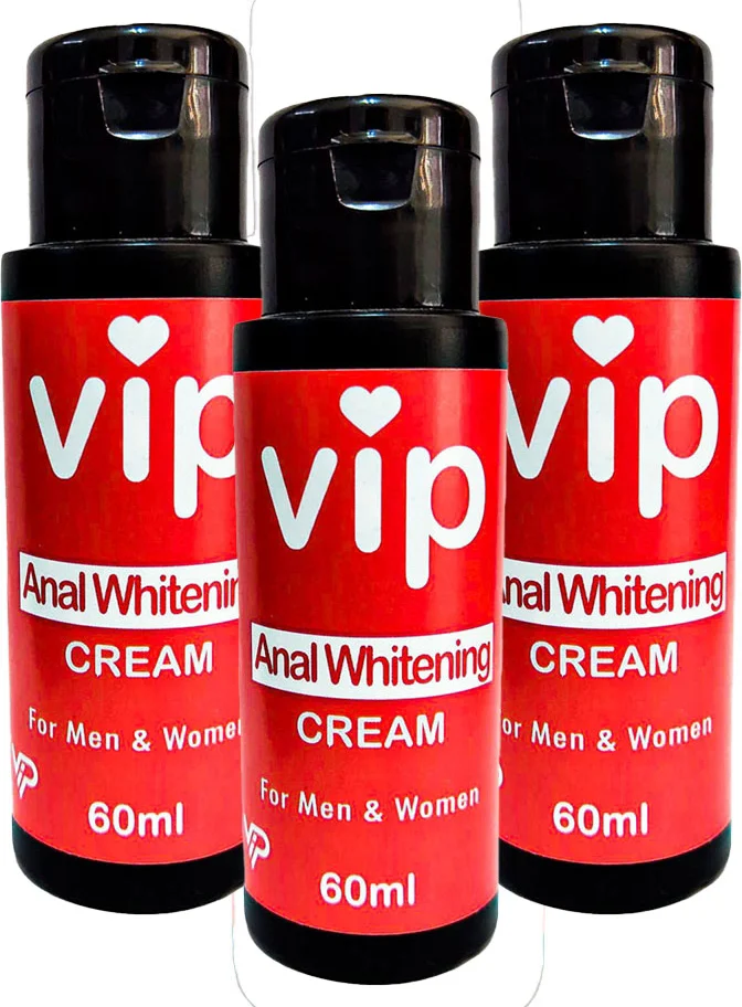 Vip Whitening Cream - Analrenk Ton Değiştirme Kremi (3'lü Paket)