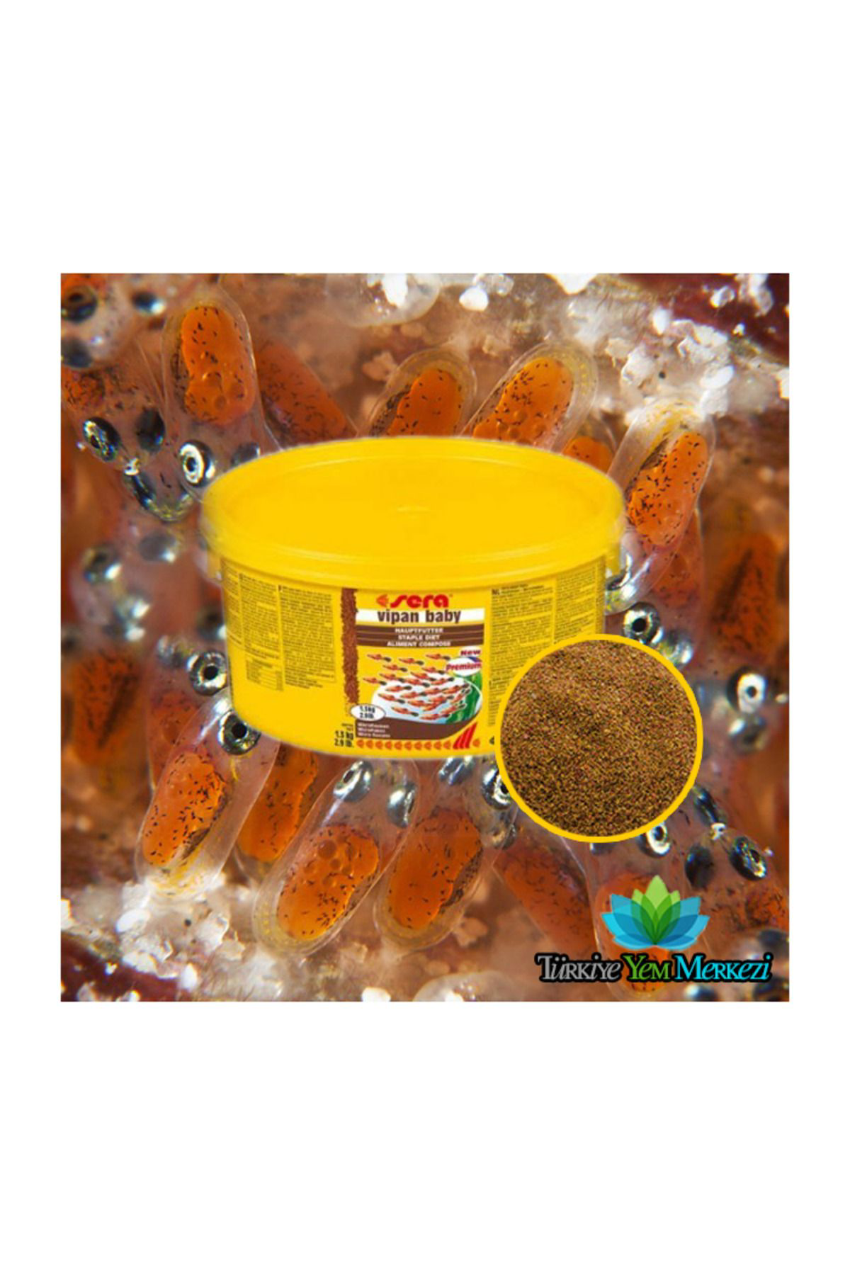 Sera Vipan Baby Yavru Balik Büyütme Yemi 50 Gr