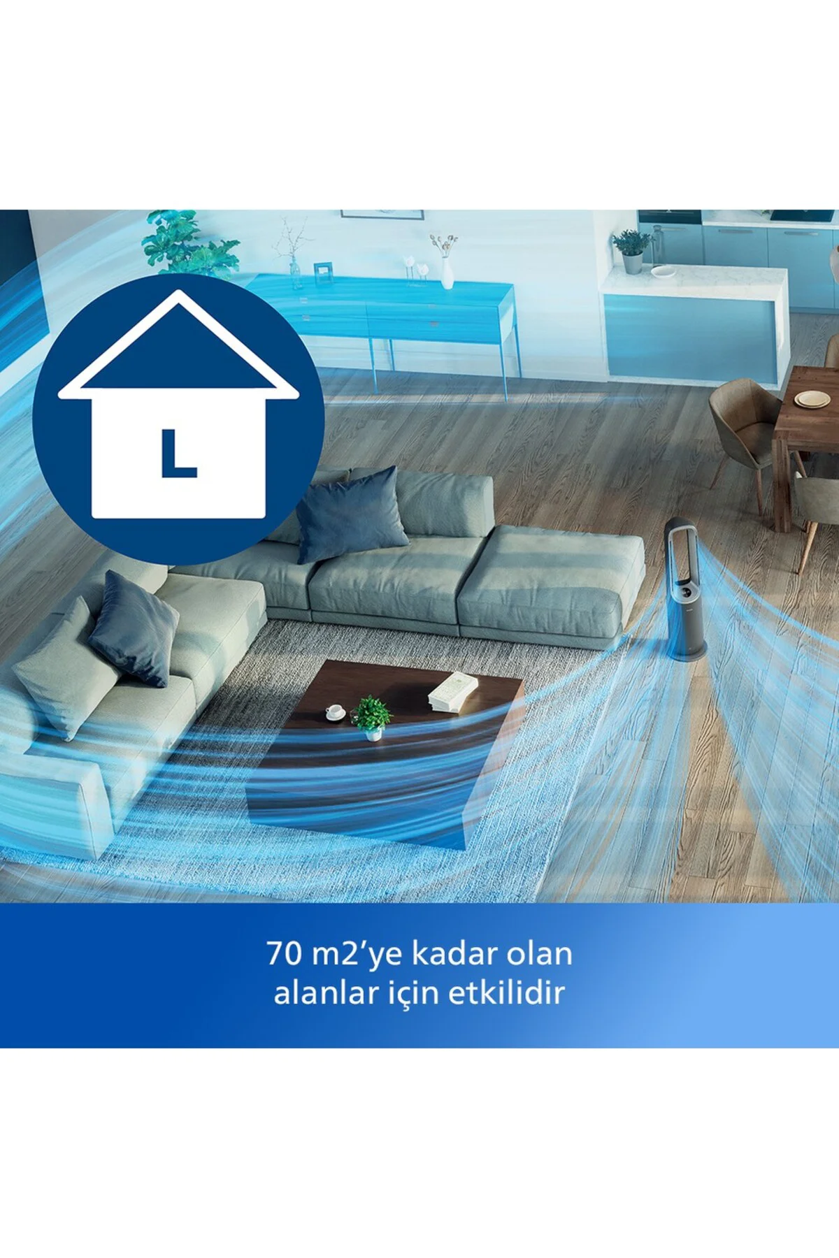 Virüs+Polen vb temizleme  , 8000 Serisi Air Performer 3'ü 1 Arada Hava Temizleyici, Fan ve Isıtıcı, Fiyatı, Yorumları ve Özellikleri