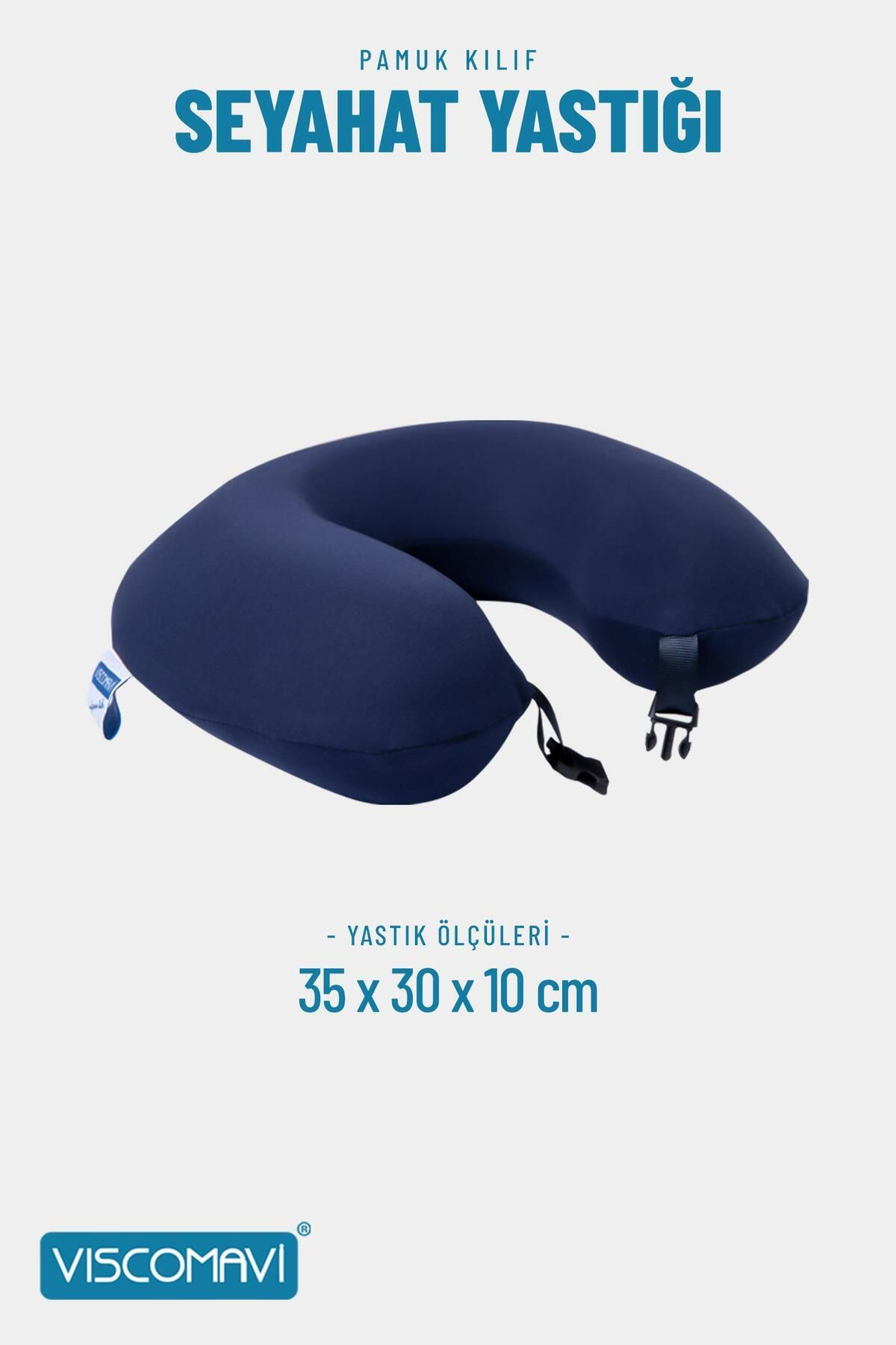Viscomavi Visco Seyahat Yastığı (Ortopedik Visco Seyahat Yastığı Boyun Yast