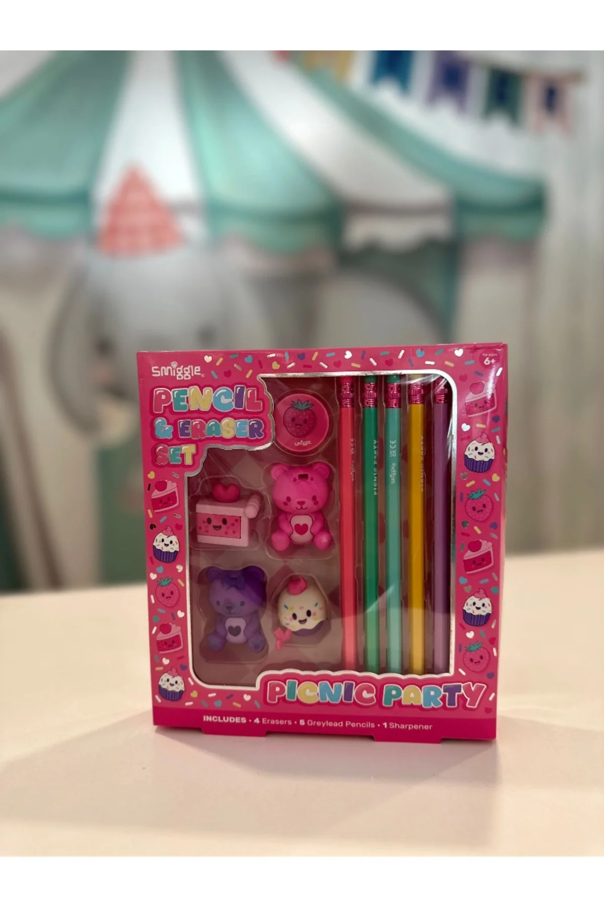 - Vision Silgi Kalem Kutulu Kırtasiye Seti