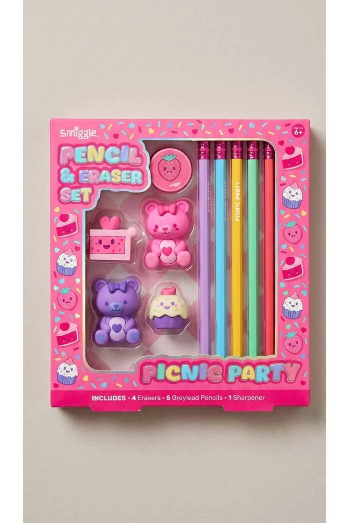 - Vision Silgi Kalem Kutulu Kırtasiye Seti