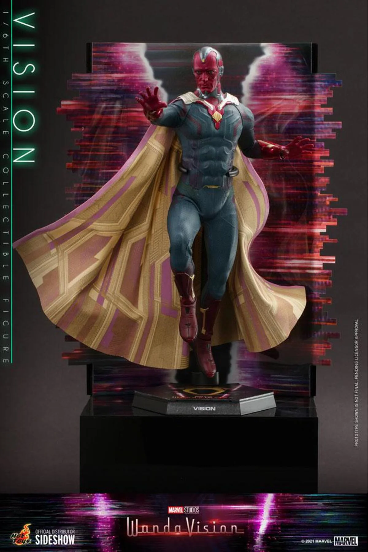 Vision Sixth Scale Figure WandaVision Television Masterpiece Seri