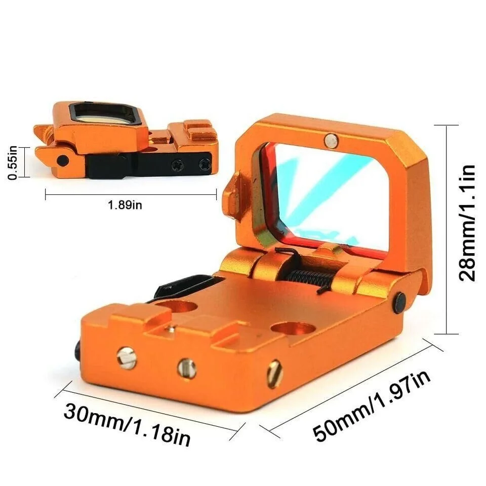 Vism Flipdot Reflex M2 Red Dot Sight Katlanabilir 22mm Reflex Nişangâh Vism Flipdot Reflex M2 Red Dot Sight Katlanabilir 22mm Reflex Nişangâh
