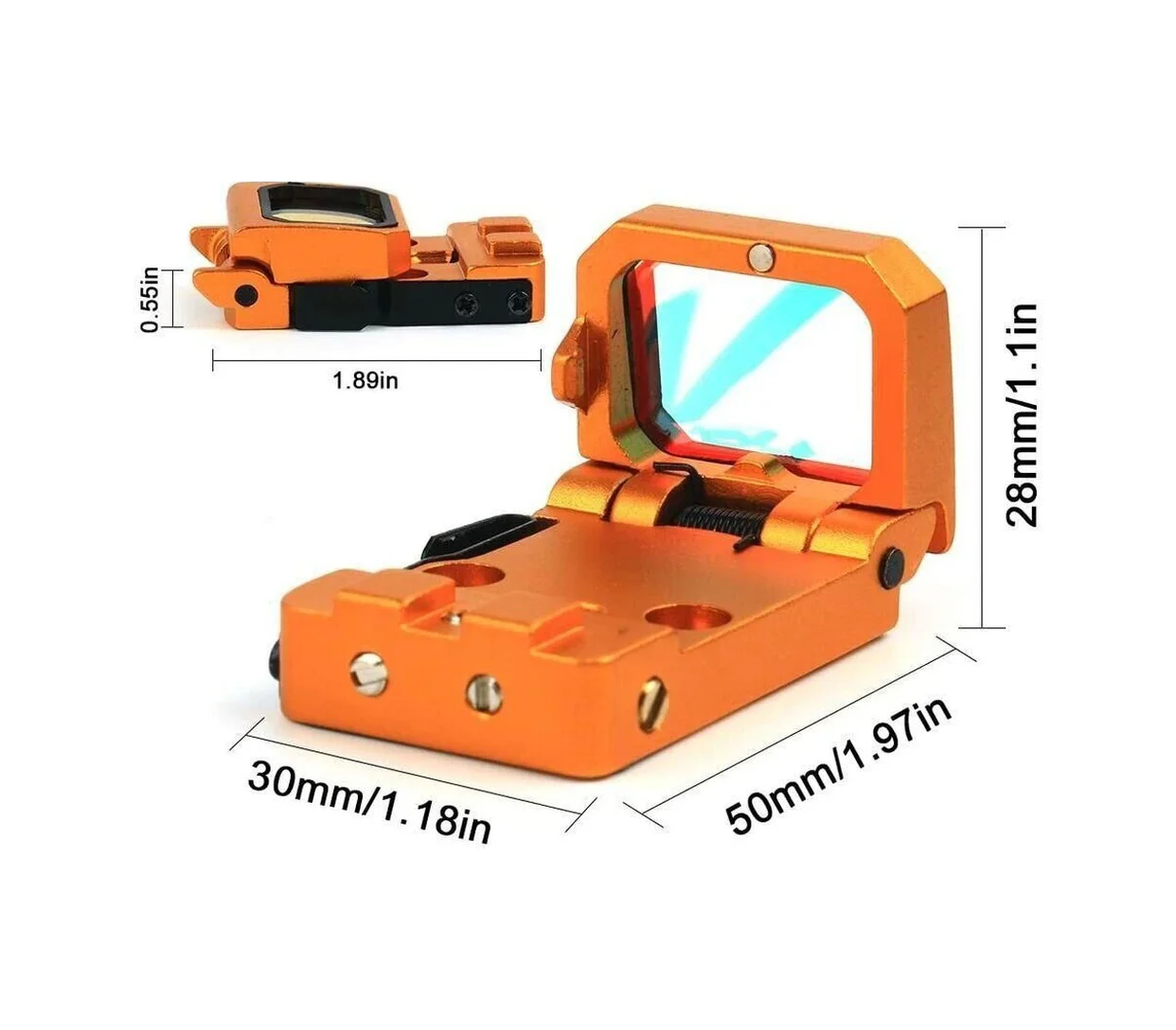 Vism Flipdot Reflex M2 Red Dot Sight - Katlanabilir 22mm Reflex Nişangâh Lisinya Diğer