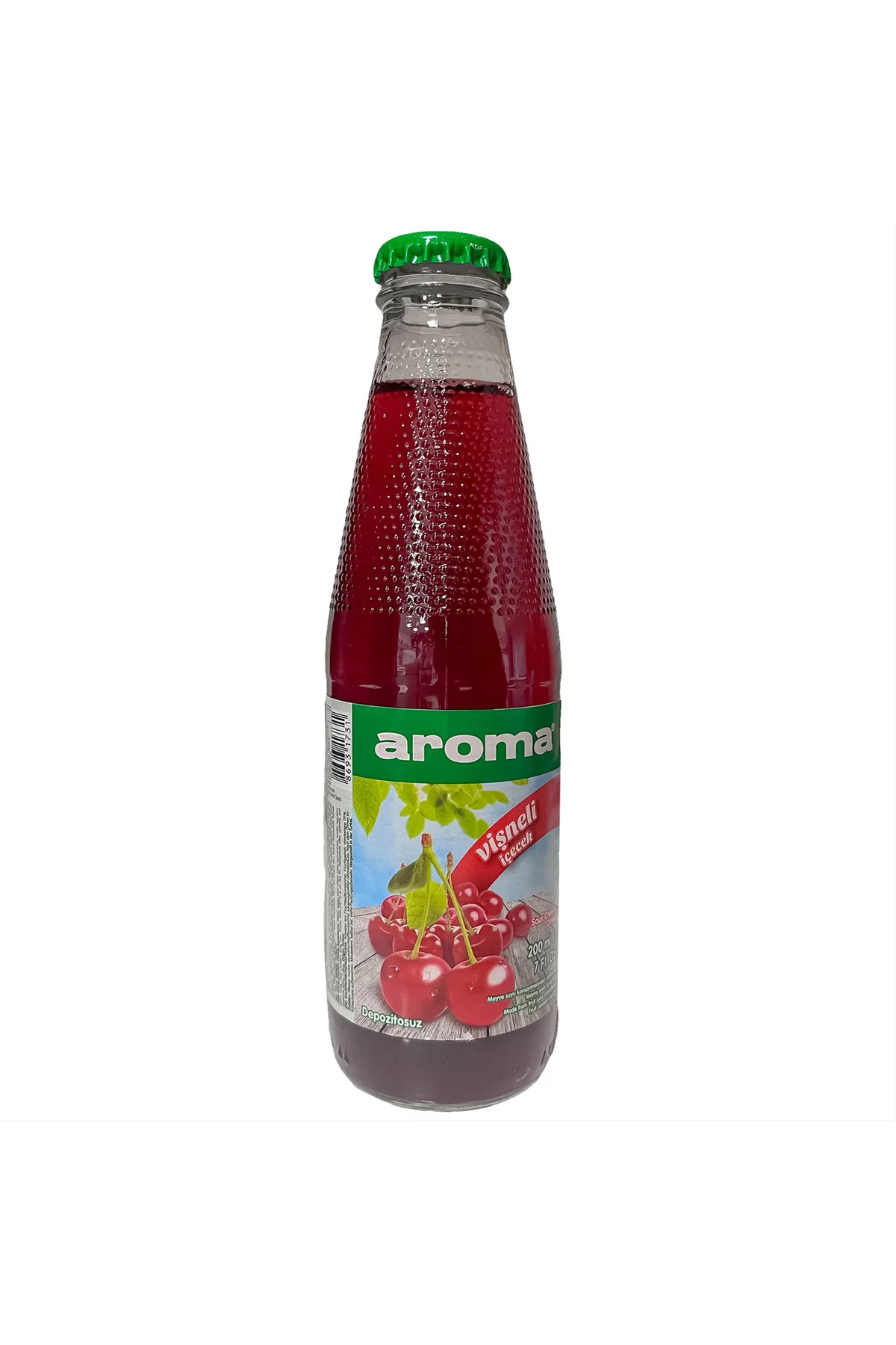Vişneli İçecek Cam 200 Ml X 24 Adet