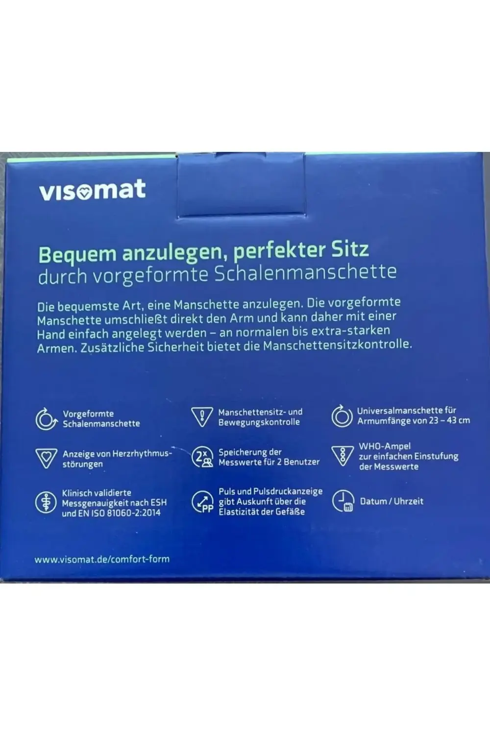 Visomat Comfort 20/40 Üst Koldan Tansiyon Aleti