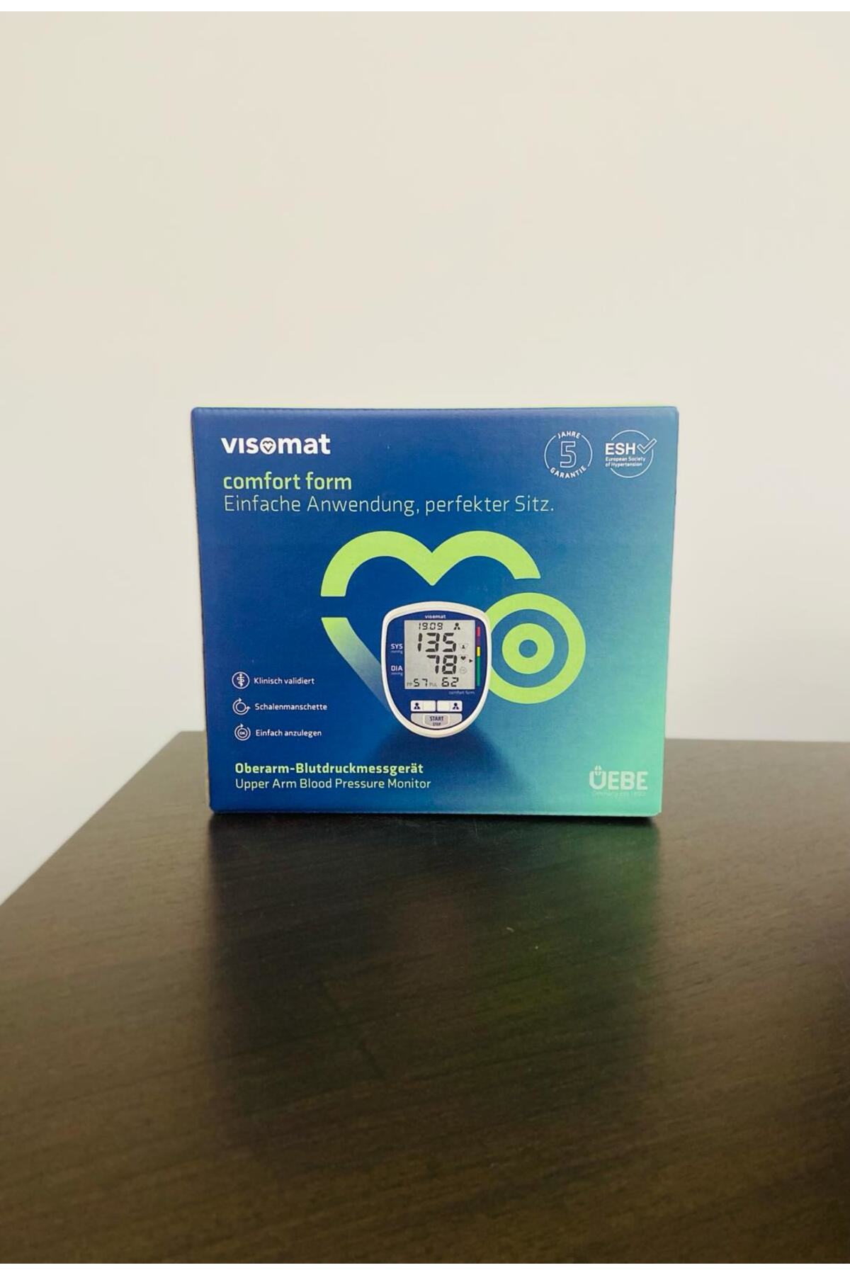 Visomat Comfort Form Çift Hafızalı Üst Koldan Ölçme Aleti