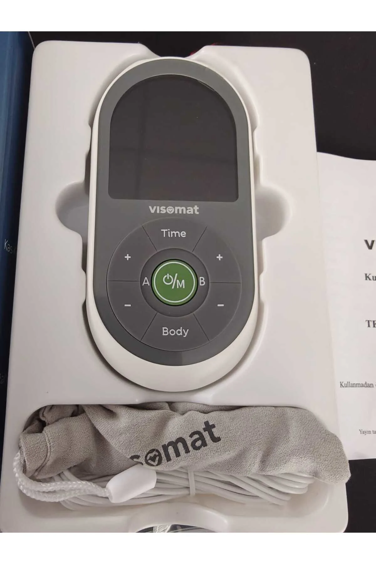 VİSOMAT1V VİSOMAT TENS 350S TENS ve EMS Masaj Cihazı | Giderici & Rahatlatıcı Stimülatör VİSOMAT1V VİSOMAT TENS 350S TENS ve EMS Masaj Cihazı | Giderici & Rahatlatıcı Stimülatör