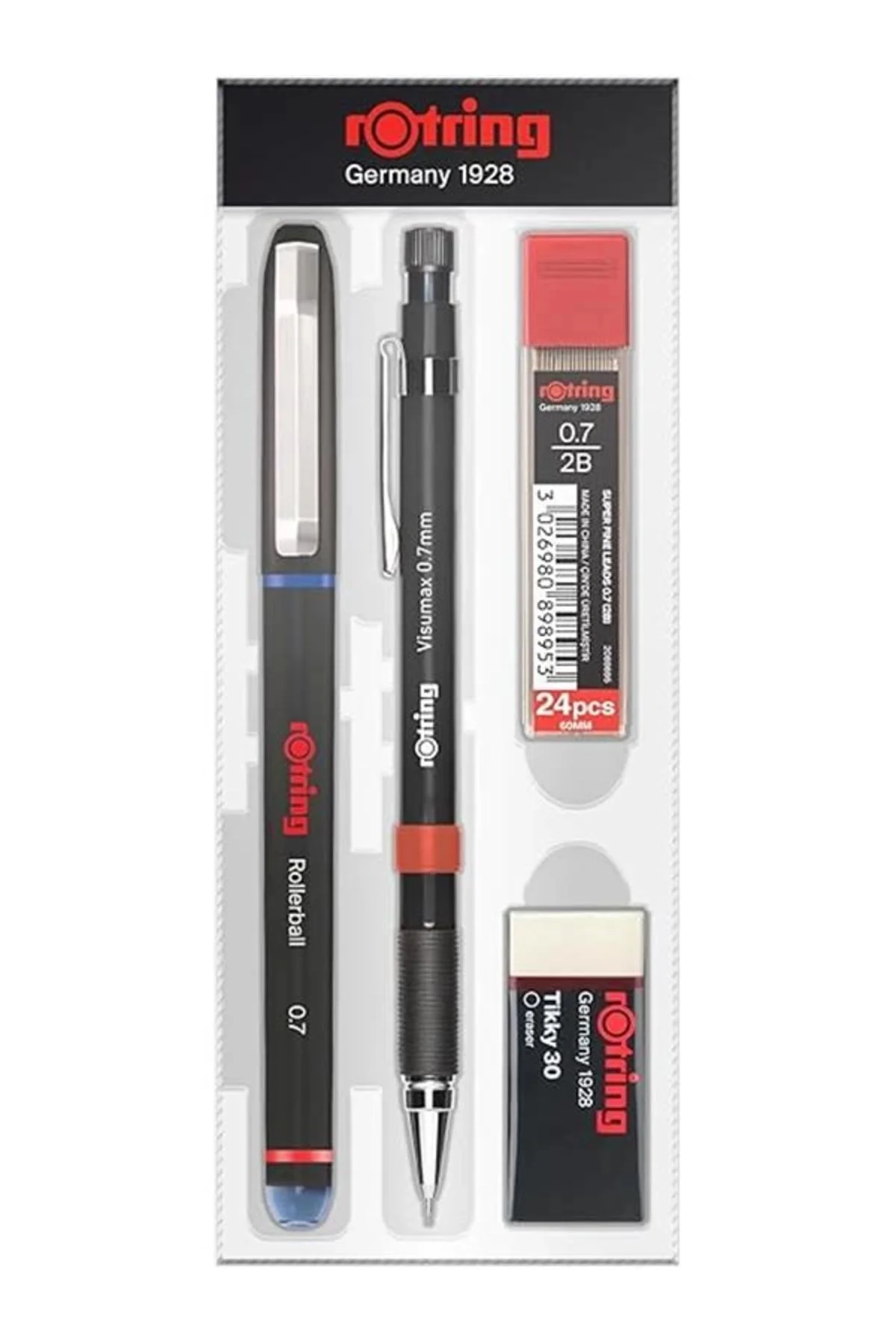 Visumax + Roller Ofis Seti- 0.7 mm, Mavi