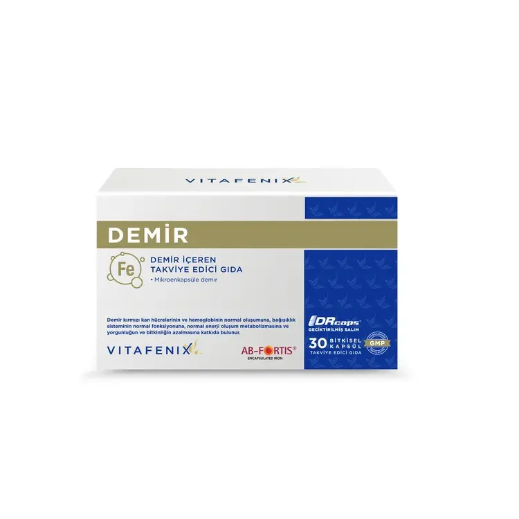 Vitafenix Demir 30 Kapsül Vitafenix Demir 30 Kapsül