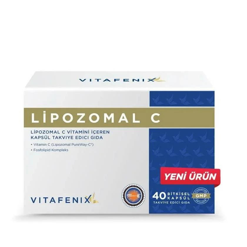 Vitafenix Lipozomal C Kapsül 40lı Vitafenix Lipozomal C Kapsül 40lı