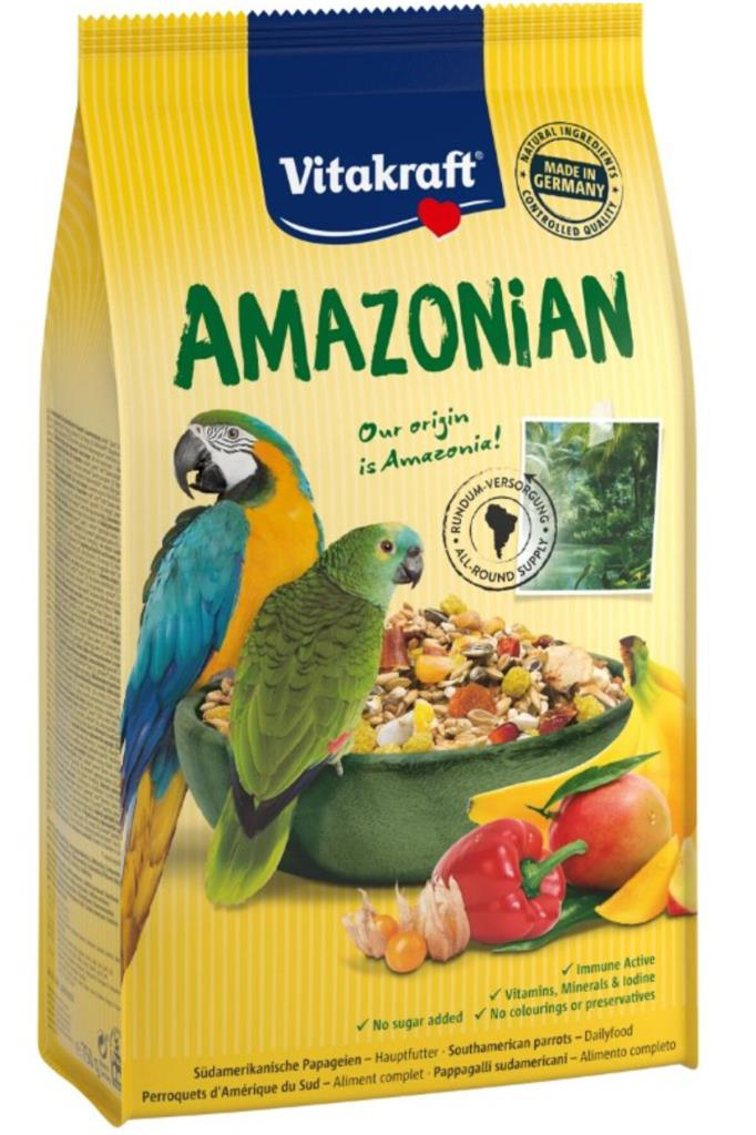 Vitakraft Amazon Afrıka Ve Gri Papağan Yemi 750Gr Vitakraft Amazon Afrıka Ve Gri Papağan Yemi 750Gr