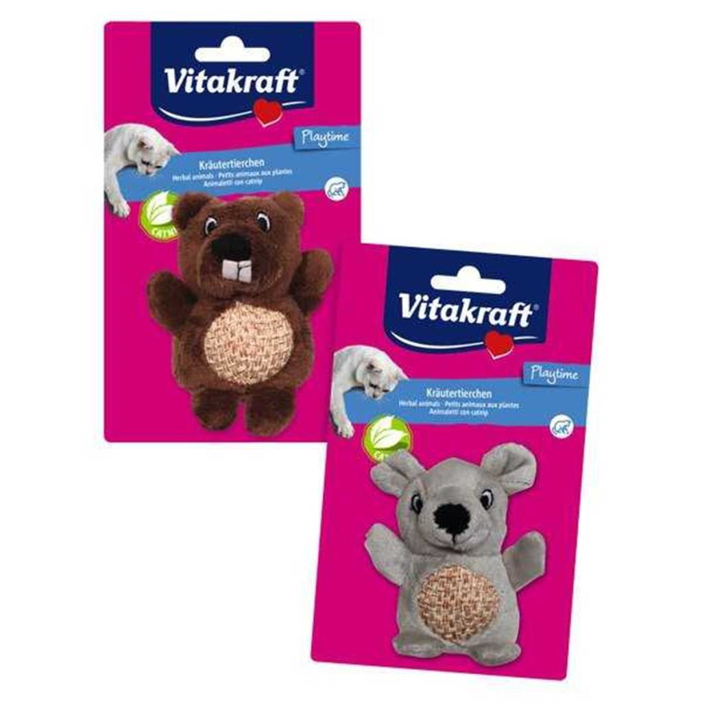 Vitakraft Catnip Kokulu Ayıcık Pelüş Kedi Oyuncak