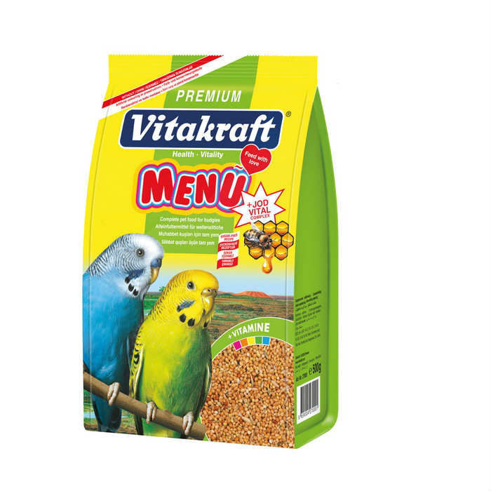 Vitakraft Menü Premium Muhabbet Kuşu Yemi 500 Gr Vitakraft Menü Premium Muhabbet Kuşu Yemi 500 Gr