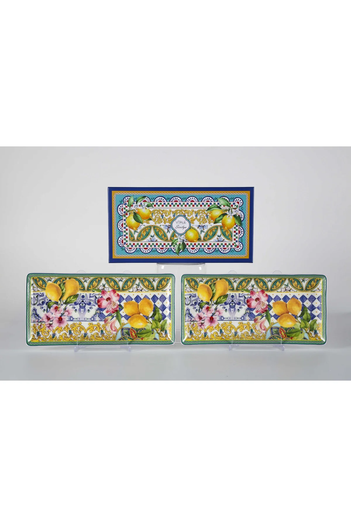 Vitale Nature Sicilya Baton Servis Tabağı İkili Set 27 cm Fiyatı, Yorumları ve Özellikleri