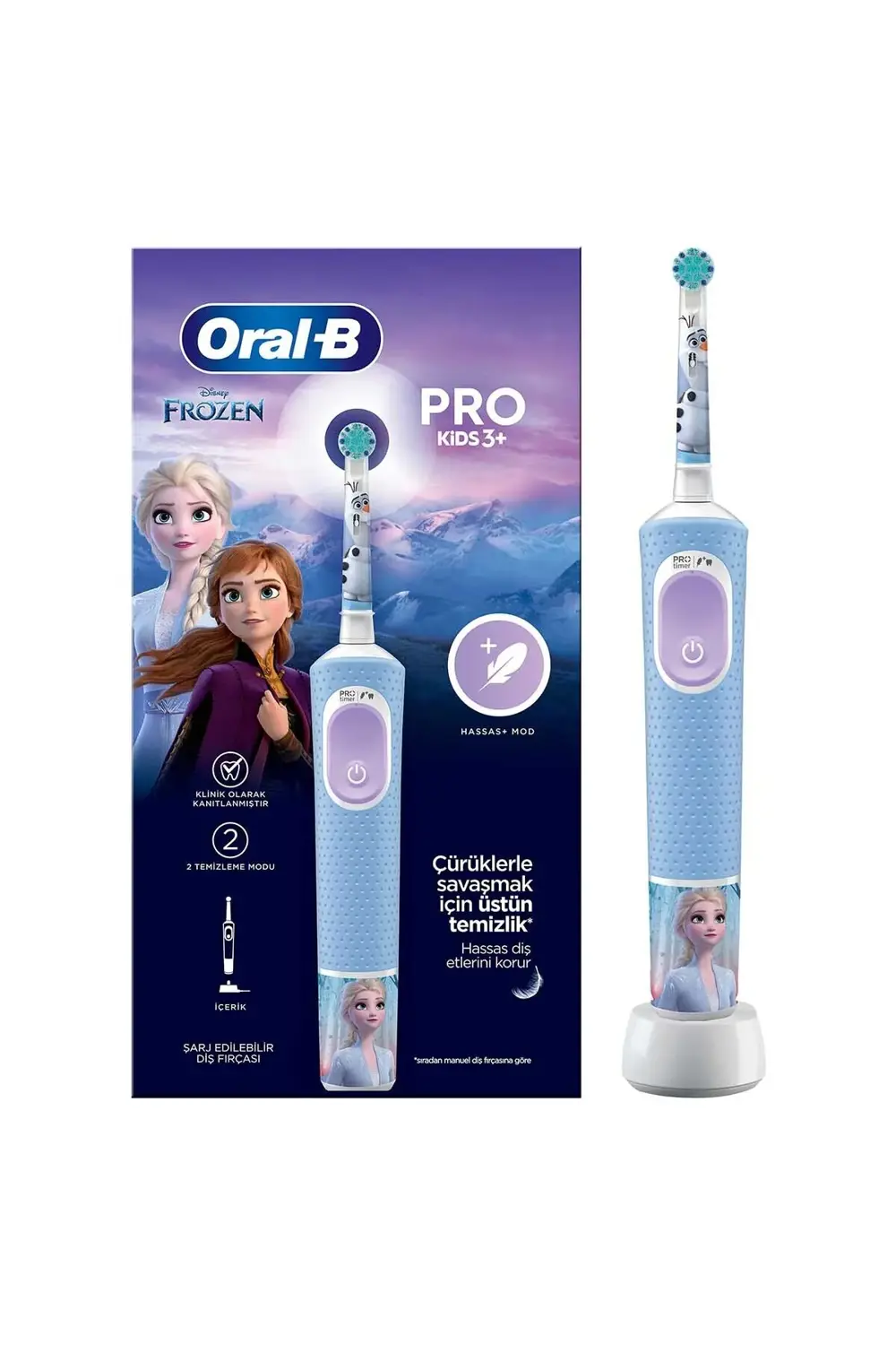 Vitality Pro Frozen Özel Seri Çocuklar İçin Şarj Edilebilir Diş F