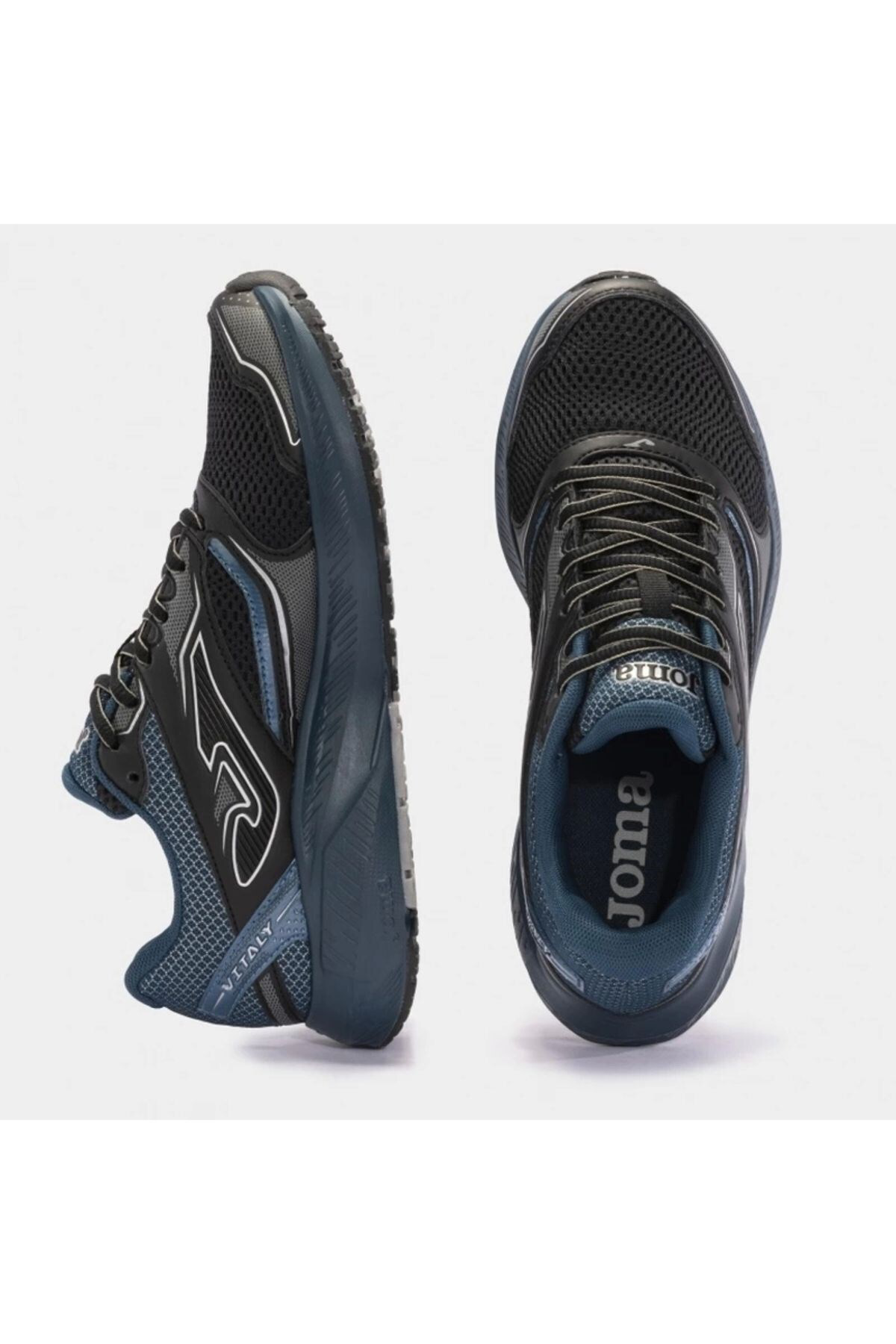 Joma Vıtaly Men 2401 Black Petroleum Erkek Siyah - Petrol Koşu Ayakkab