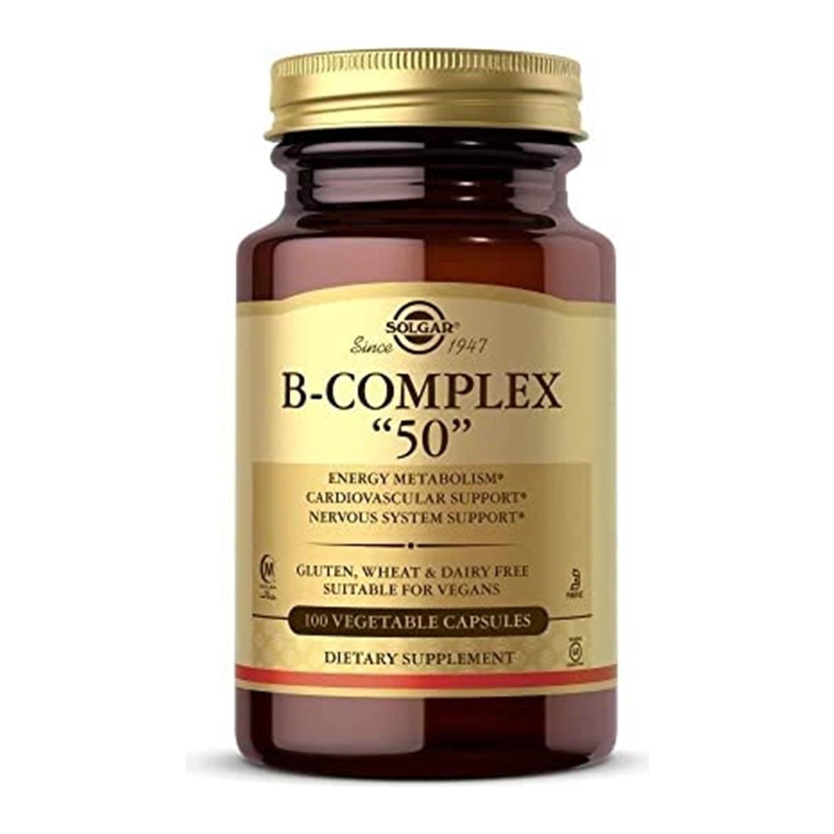 Solgar Vitamin B-Complex 50 100 1 Paket(1 X 1 Stück)