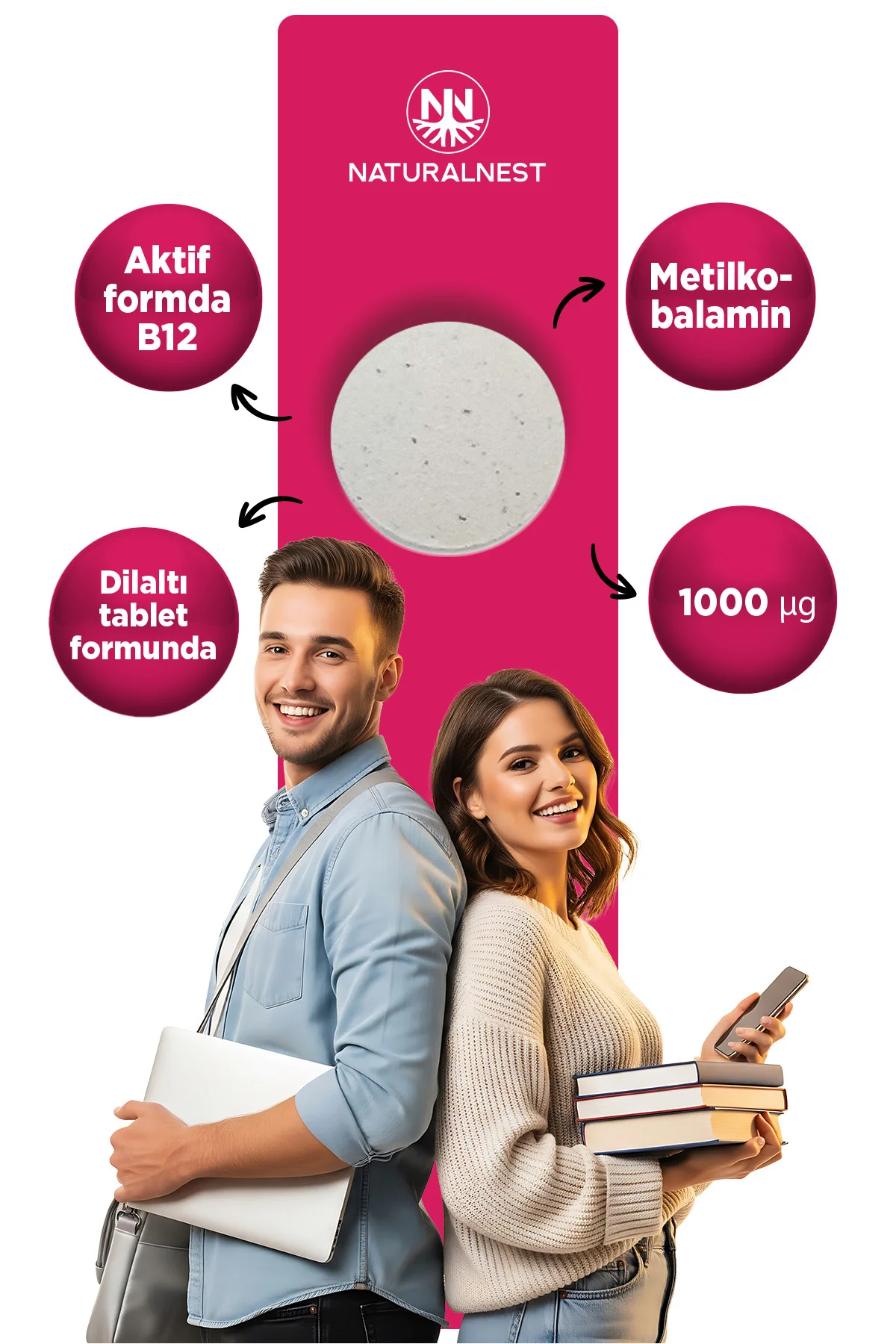 Vıtamın B12 60 Tablet
