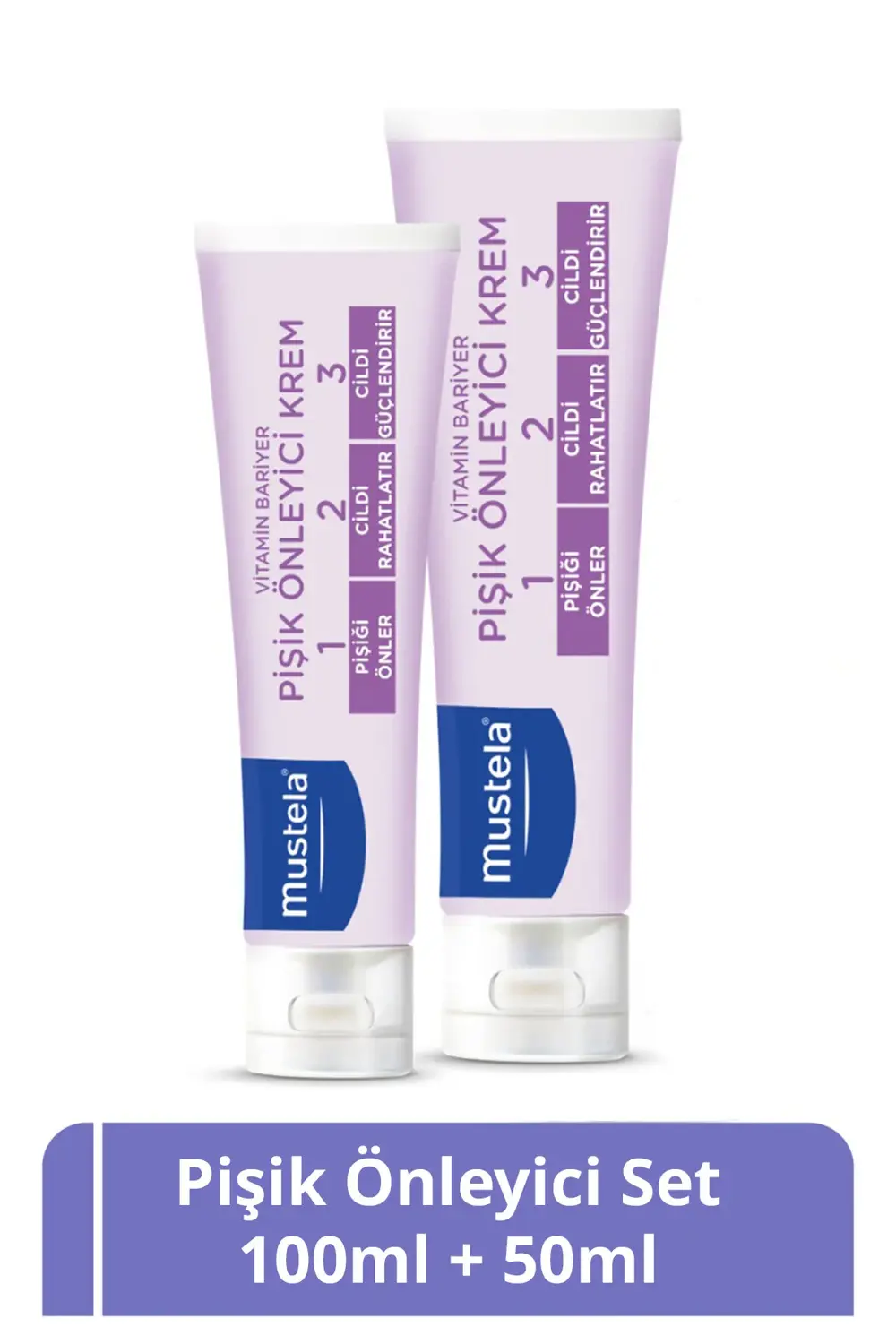 Vitamin Barrier Cream 1.2.3 Pişik Kremi 100 ml 50 ml Set