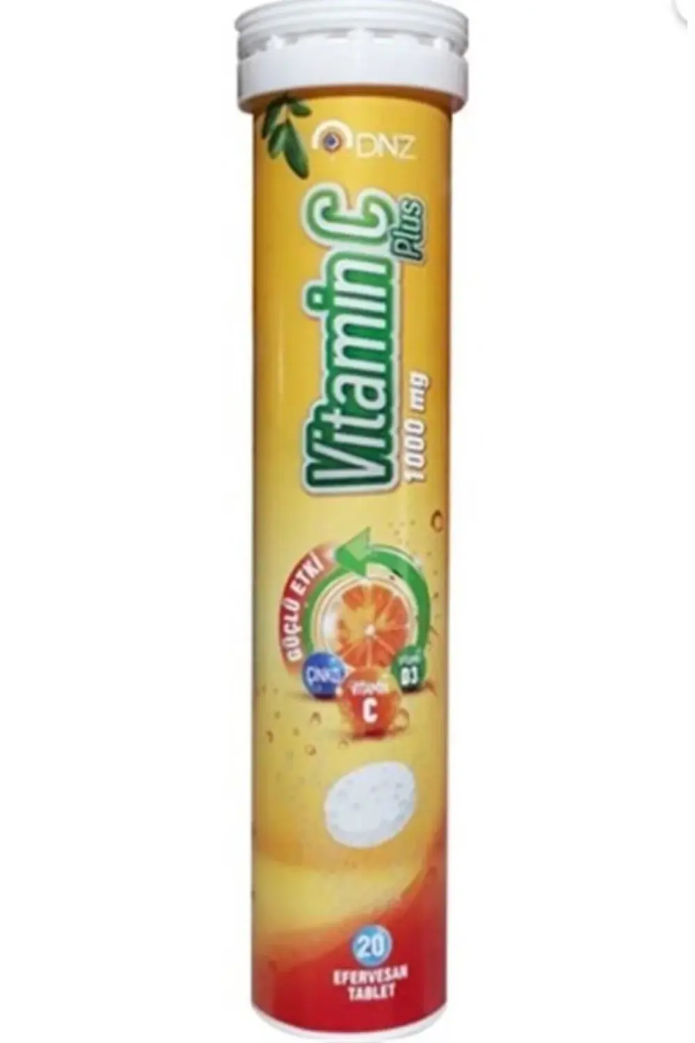 Vitamin C Plus 1000 Mg 20 Efervesan Tablet 8699956001104